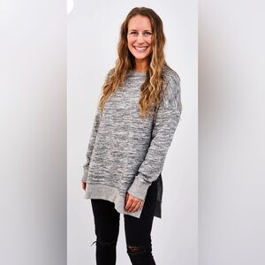 Latched Mama Deluxe Crewneck Nursing Maternity Sweater - XS/S